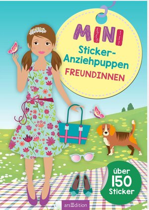 Buchcover Mini-Sticker-Anziehpuppen – Freundinnen  | EAN 9783845841809 | ISBN 3-8458-4180-X | ISBN 978-3-8458-4180-9