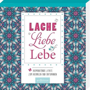 Buchcover Lache. Liebe. Lebe  | EAN 9783845842110 | ISBN 3-8458-4211-3 | ISBN 978-3-8458-4211-0
