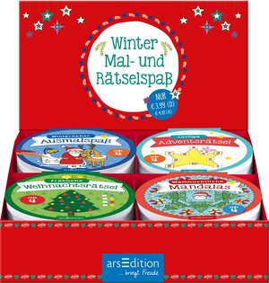 Buchcover Display Winter-Mal- und Rätselspaß  | EAN 9783845843780 | ISBN 3-8458-4378-0 | ISBN 978-3-8458-4378-0