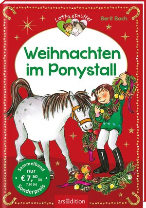 Buchcover Weihnachten im Ponystall (Lotta und Knuffel) | Berit Bach | EAN 9783845845340 | ISBN 3-8458-4534-1 | ISBN 978-3-8458-4534-0