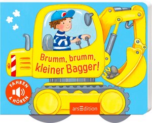 Buchcover Brumm, brumm, kleiner Bagger!  | EAN 9783845845616 | ISBN 3-8458-4561-9 | ISBN 978-3-8458-4561-6