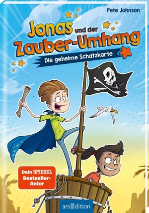 Buchcover Jonas und der Zauber-Umhang – Die geheime Schatzkarte (Jonas und der Zauber-Umhang 2) | Pete Johnson | EAN 9783845845920 | ISBN 3-8458-4592-9 | ISBN 978-3-8458-4592-0