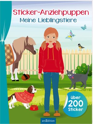 Buchcover Sticker-Anziehpuppen – Meine Lieblingstiere  | EAN 9783845849133 | ISBN 3-8458-4913-4 | ISBN 978-3-8458-4913-3