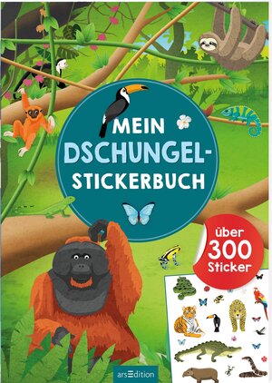 Buchcover Mein Dschungel-Stickerbuch  | EAN 9783845849461 | ISBN 3-8458-4946-0 | ISBN 978-3-8458-4946-1