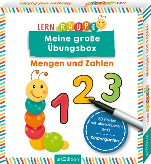 Buchcover Lernraupe – Meine große Übungsbox Mengen und Zahlen  | EAN 9783845852089 | ISBN 3-8458-5208-9 | ISBN 978-3-8458-5208-9