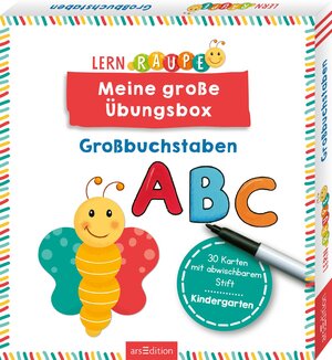 Buchcover Lernraupe – Meine große Übungsbox Großbuchstaben | EAN 9783845852096 | ISBN 3-8458-5209-7 | ISBN 978-3-8458-5209-6