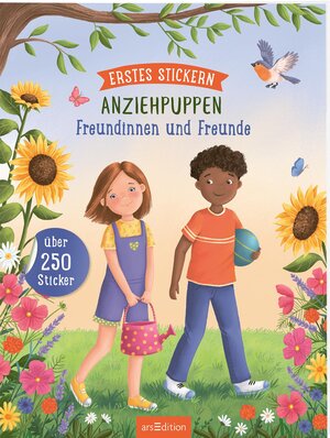 Buchcover Erstes Stickern Anziehpuppen – Freundinnen und Freunde  | EAN 9783845853642 | ISBN 3-8458-5364-6 | ISBN 978-3-8458-5364-2