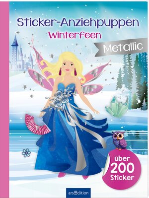Buchcover Sticker-Anziehpuppen Metallic – Winterfeen  | EAN 9783845859095 | ISBN 3-8458-5909-1 | ISBN 978-3-8458-5909-5
