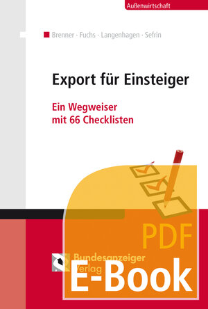 Buchcover Export für Einsteiger (E-Book)  | EAN 9783846201671 | ISBN 3-8462-0167-7 | ISBN 978-3-8462-0167-1