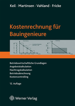 Buchcover Kostenrechnung für Bauingenieure | Wolfram Keil | EAN 9783846203576 | ISBN 3-8462-0357-2 | ISBN 978-3-8462-0357-6