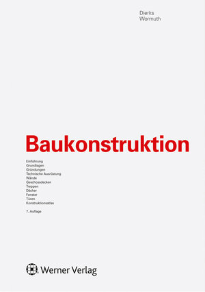 Buchcover Baukonstruktion  | EAN 9783846203668 | ISBN 3-8462-0366-1 | ISBN 978-3-8462-0366-8