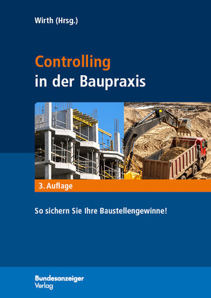 Buchcover Controlling in der Baupraxis  | EAN 9783846203958 | ISBN 3-8462-0395-5 | ISBN 978-3-8462-0395-8