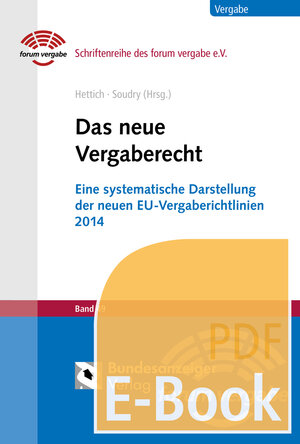 Buchcover Das neue Vergaberecht (E-Book) | Christian Braun | EAN 9783846204276 | ISBN 3-8462-0427-7 | ISBN 978-3-8462-0427-6