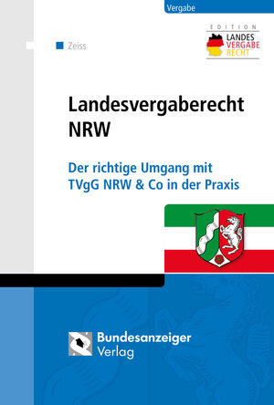 Buchcover Landesvergaberecht NRW (E-Book) | EAN 9783846204856 | ISBN 3-8462-0485-4 | ISBN 978-3-8462-0485-6