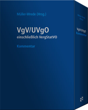 Buchcover VgV / UVgO - Kommentar (Schmuckausgabe in Lederoptik im Schuber) | Steffen Amelung | EAN 9783846208885 | ISBN 3-8462-0888-4 | ISBN 978-3-8462-0888-5