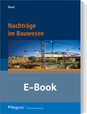 Buchcover Nachträge im Bauwesen (E-Book) | Helmuth Duve | EAN 9783846211137 | ISBN 3-8462-1113-3 | ISBN 978-3-8462-1113-7