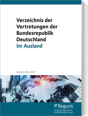 Buchcover Verzeichnis der Vertretungen der Bundesrepublik Deutschland im Ausland  | EAN 9783846212370 | ISBN 3-8462-1237-7 | ISBN 978-3-8462-1237-0