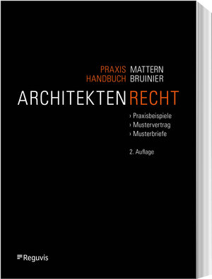 Buchcover Praxishandbuch Architektenrecht | David Mattern | EAN 9783846212394 | ISBN 3-8462-1239-3 | ISBN 978-3-8462-1239-4