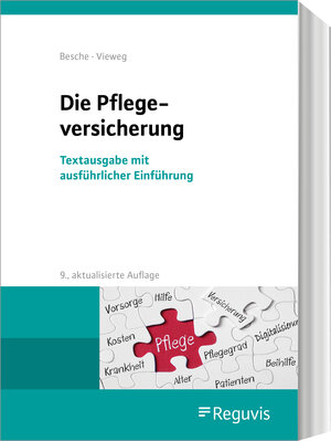 Buchcover Die Pflegeversicherung | Andreas Besche | EAN 9783846213407 | ISBN 3-8462-1340-3 | ISBN 978-3-8462-1340-7