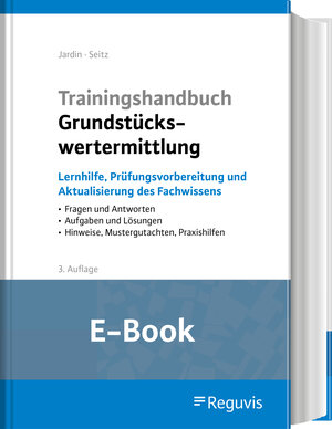 Buchcover Trainingshandbuch Grundstückswertermittlung (E-Book) | Andreas Jardin | EAN 9783846214275 | ISBN 3-8462-1427-2 | ISBN 978-3-8462-1427-5