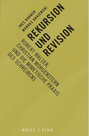 Buchcover Rekursion und Revision | Ines Barner | EAN 9783846765319 | ISBN 3-8467-6531-7 | ISBN 978-3-8467-6531-9