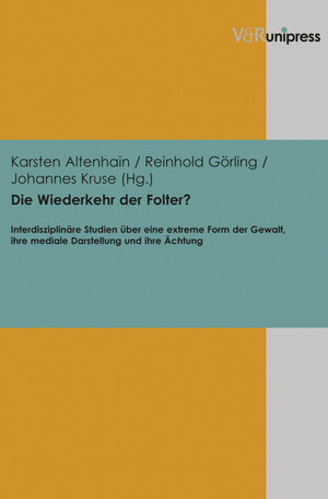 Buchcover Die Wiederkehr der Folter?  | EAN 9783847000082 | ISBN 3-8470-0008-X | ISBN 978-3-8470-0008-2