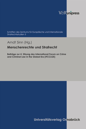 Buchcover Menschenrechte und Strafrecht  | EAN 9783847001843 | ISBN 3-8470-0184-1 | ISBN 978-3-8470-0184-3
