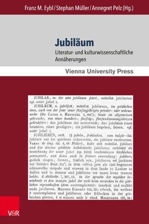 Buchcover Jubiläum  | EAN 9783847008019 | ISBN 3-8470-0801-3 | ISBN 978-3-8470-0801-9