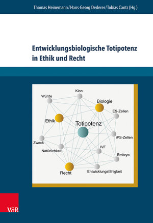 Buchcover Entwicklungsbiologische Totipotenz in Ethik und Recht  | EAN 9783847103424 | ISBN 3-8471-0342-3 | ISBN 978-3-8471-0342-4