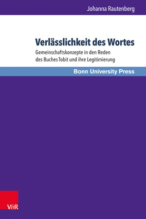 Buchcover Verlässlichkeit des Wortes | Johanna Rautenberg | EAN 9783847104438 | ISBN 3-8471-0443-8 | ISBN 978-3-8471-0443-8