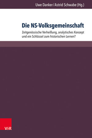 Buchcover Die NS-Volksgemeinschaft  | EAN 9783847105442 | ISBN 3-8471-0544-2 | ISBN 978-3-8471-0544-2