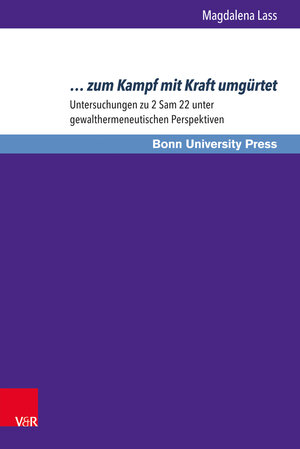 Buchcover … zum Kampf mit Kraft umgürtet | Magdalena Lass | EAN 9783847108160 | ISBN 3-8471-0816-6 | ISBN 978-3-8471-0816-0
