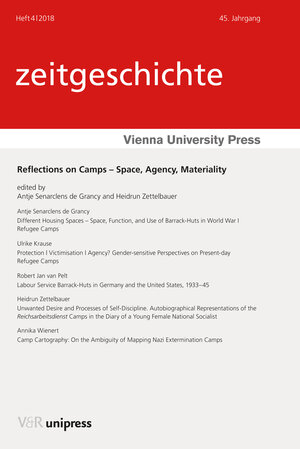 Buchcover Reflections on Camps – Space, Agency, Materiality  | EAN 9783847108511 | ISBN 3-8471-0851-4 | ISBN 978-3-8471-0851-1