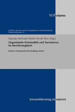 Buchcover Organisierte Kriminalität und Terrorismus im Rechtsvergleich  | EAN 9783847109518 | ISBN 3-8471-0951-0 | ISBN 978-3-8471-0951-8
