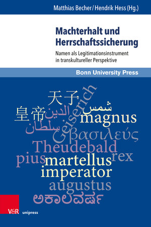 Buchcover Machterhalt und Herrschaftssicherung  | EAN 9783847110842 | ISBN 3-8471-1084-5 | ISBN 978-3-8471-1084-2