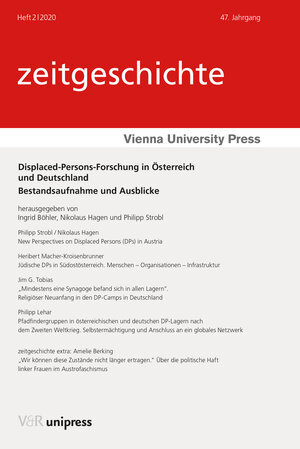 Buchcover Displaced-Persons-Forschung in Österreich und Deutschland  | EAN 9783847111351 | ISBN 3-8471-1135-3 | ISBN 978-3-8471-1135-1