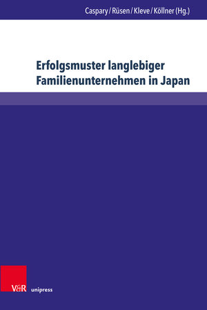 Buchcover Erfolgsmuster langlebiger Familienunternehmen in Japan  | EAN 9783847113379 | ISBN 3-8471-1337-2 | ISBN 978-3-8471-1337-9