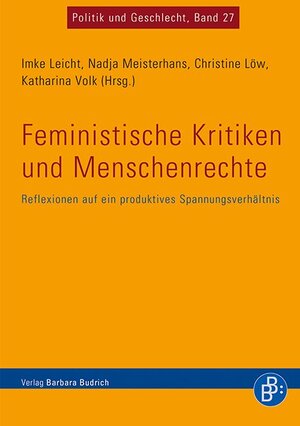 Buchcover Feministische Kritiken und Menschenrechte  | EAN 9783847408482 | ISBN 3-8474-0848-8 | ISBN 978-3-8474-0848-2