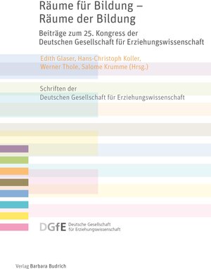 Buchcover Räume für Bildung – Räume der Bildung  | EAN 9783847410577 | ISBN 3-8474-1057-1 | ISBN 978-3-8474-1057-7