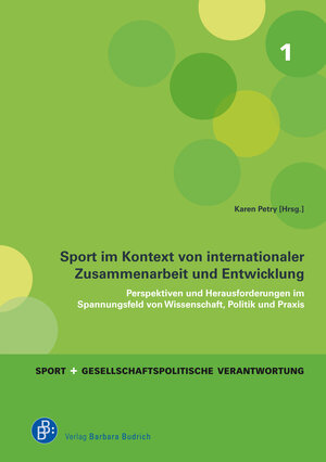 Buchcover Sport im Kontext von internationaler Zusammenarbeit und Entwicklung  | EAN 9783847415237 | ISBN 3-8474-1523-9 | ISBN 978-3-8474-1523-7
