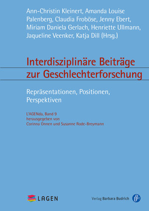 Buchcover Interdisziplinäre Beiträge zur Geschlechterforschung  | EAN 9783847415954 | ISBN 3-8474-1595-6 | ISBN 978-3-8474-1595-4