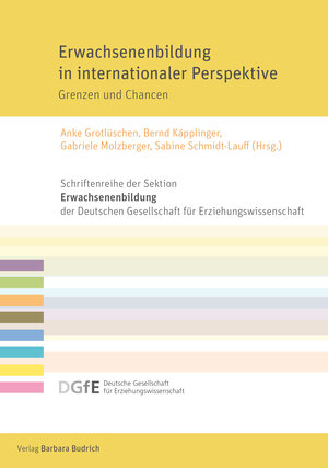 Buchcover Erwachsenenbildung in internationaler Perspektive  | EAN 9783847418344 | ISBN 3-8474-1834-3 | ISBN 978-3-8474-1834-4