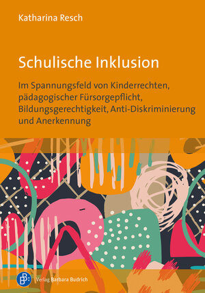 Buchcover Schulische Inklusion | Katharina Resch | EAN 9783847419303 | ISBN 3-8474-1930-7 | ISBN 978-3-8474-1930-3