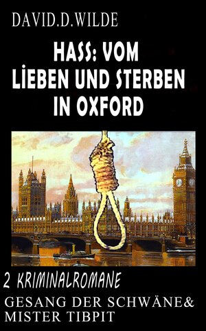 Buchcover Hass: Vom Lieben und Sterben in Oxford | Daniel. D Wilde | EAN 9783847670872 | ISBN 3-8476-7087-5 | ISBN 978-3-8476-7087-2