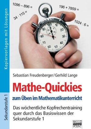 Buchcover Brigg: Mathematik / Mathe-Quikies zum Üben im Matheatikunterricht | Gerhild Lange | EAN 9783848110179 | ISBN 3-8481-1017-2 | ISBN 978-3-8481-1017-9