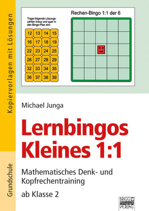 Buchcover Lernbingos Kleines 1 : 1 | Michael Junga | EAN 9783848110391 | ISBN 3-8481-1039-3 | ISBN 978-3-8481-1039-1