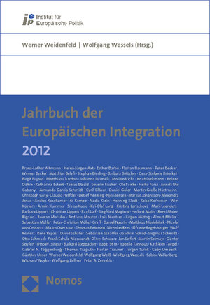 Buchcover Jahrbuch der Europäischen Integration 2012  | EAN 9783848700684 | ISBN 3-8487-0068-9 | ISBN 978-3-8487-0068-4