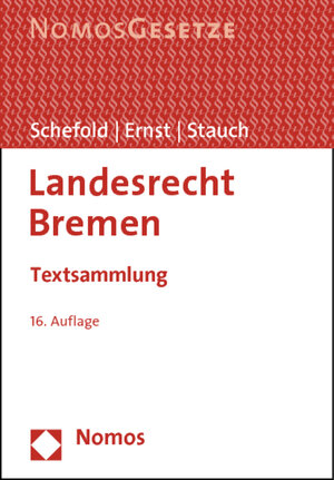 Buchcover Landesrecht Bremen  | EAN 9783848702527 | ISBN 3-8487-0252-5 | ISBN 978-3-8487-0252-7