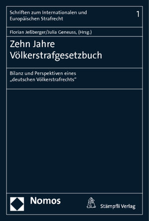 Buchcover Zehn Jahre Völkerstrafgesetzbuch | EAN 9783848702794 | ISBN 3-8487-0279-7 | ISBN 978-3-8487-0279-4