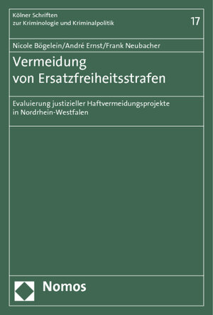 Buchcover Vermeidung von Ersatzfreiheitsstrafen | Nicole Bögelein | EAN 9783848708659 | ISBN 3-8487-0865-5 | ISBN 978-3-8487-0865-9